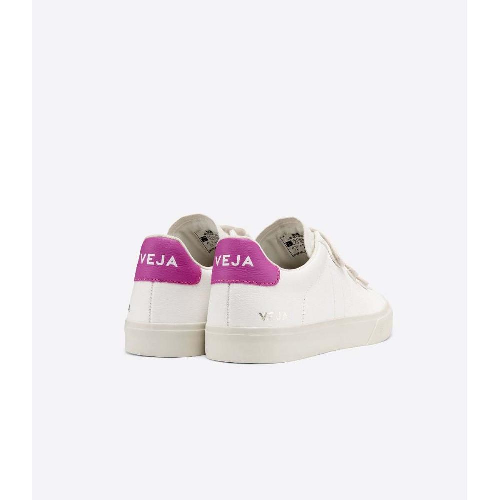 Veja RECIFE CHROMEFREE Joggesko Dame White/Purple | NO 624DFM